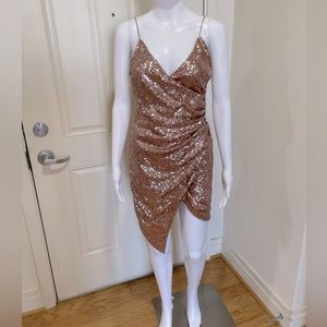 Showpo Faux Wrap Mini